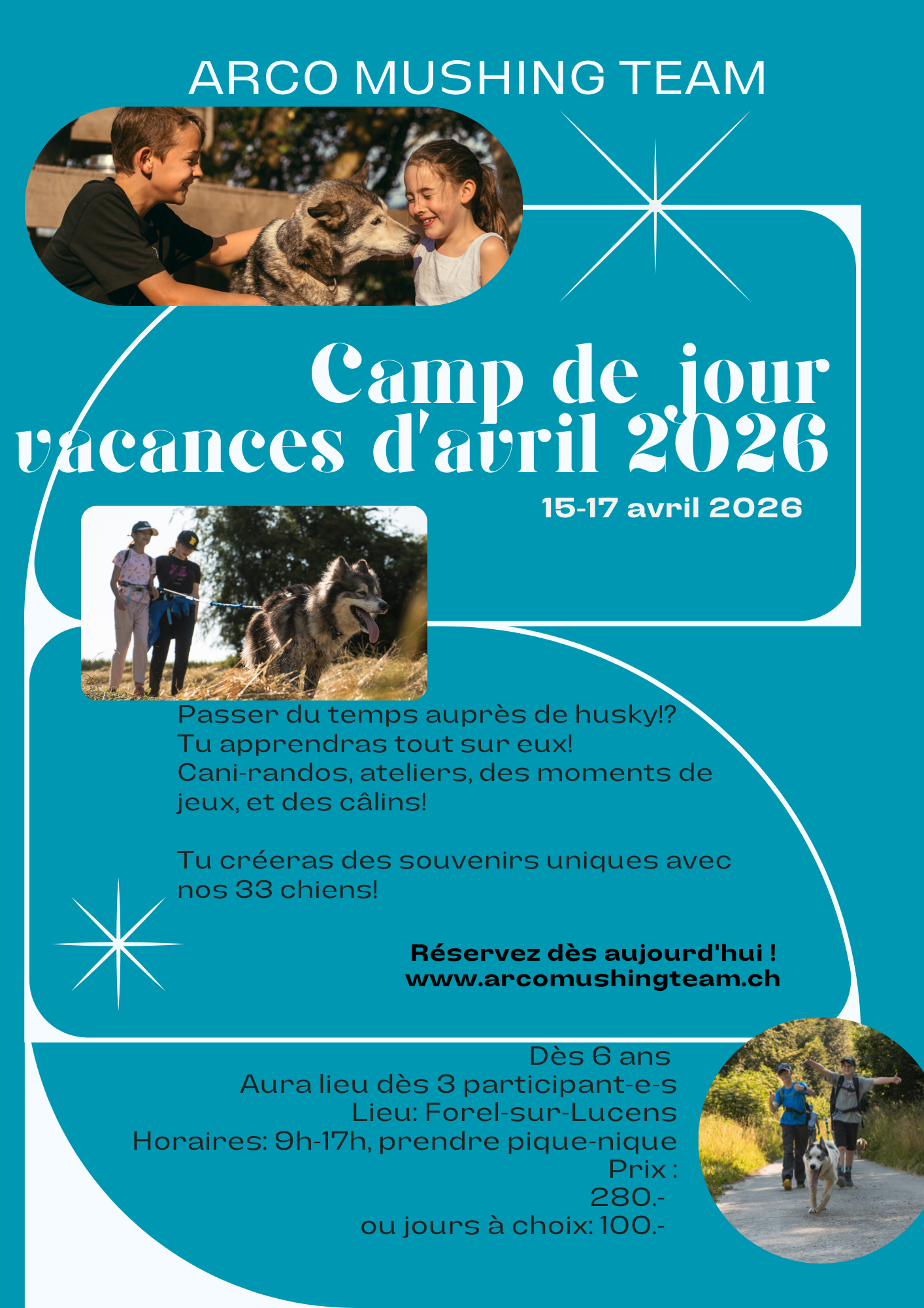 Camp pour enfant à Forel-sur-Lucens